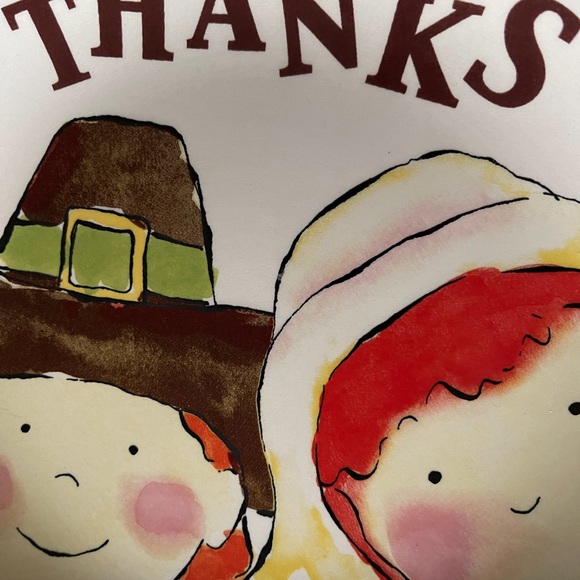 Thanksgiving Plate 8.5” - Picture 2 of 4